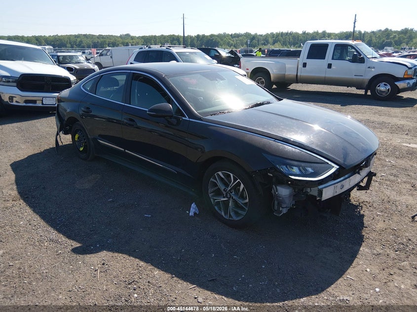 2023 Hyundai Sonata VIN KMHL64JA6PA269405 IAAI salvage auction — FRONT END, Salvage - Greater Than 75% (Maryland), sold $3,100 on 2026-07-27 (photo 1)
