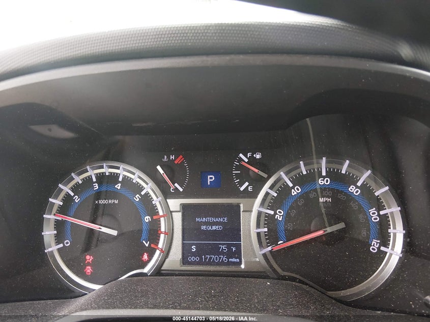 2016 Toyota 4runner VIN JTEBU5JR2G5351797 IAAI salvage auction — FRONT END, Clear (Arkansas), sold $5,200 on 2026-07-08 (photo 7)