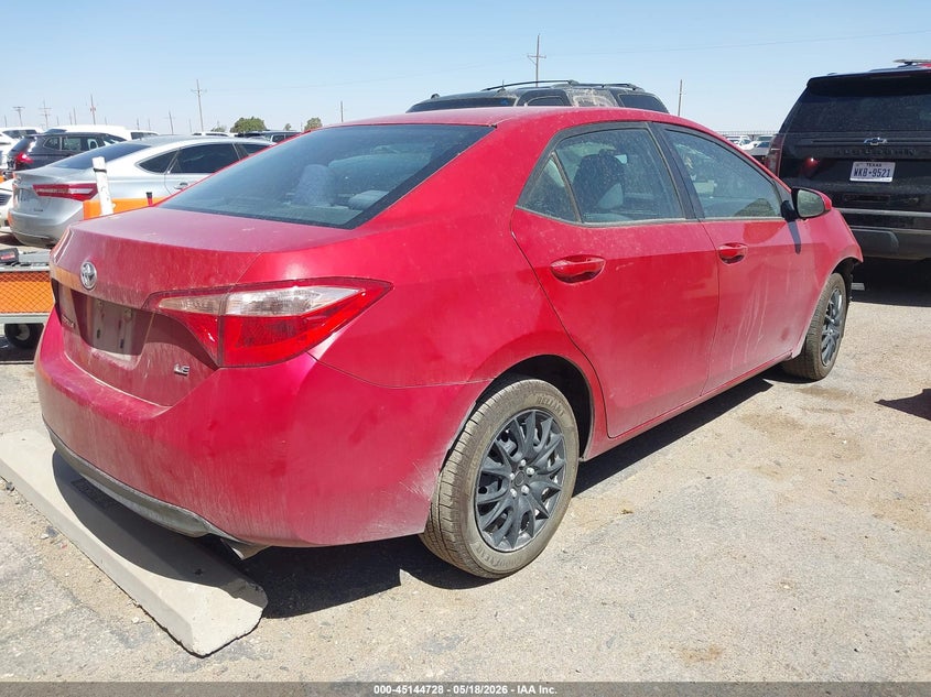 2019 Toyota Corolla VIN 5YFBURHE7KP885324 IAAI salvage auction — FRONT END, Salvage (Texas), sold $3,500 on 2026-07-14 (photo 4)