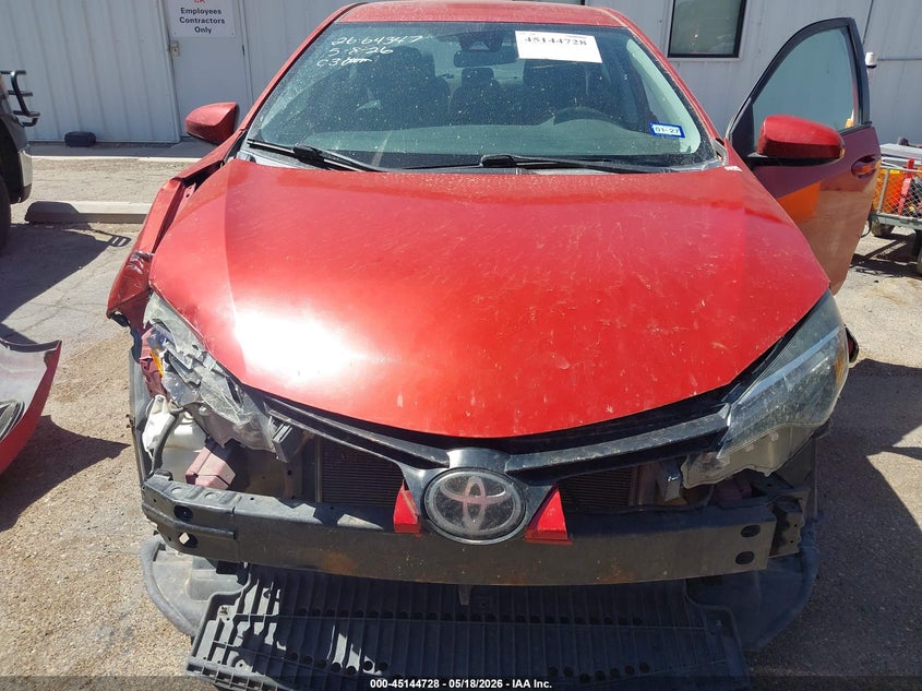 2019 Toyota Corolla VIN 5YFBURHE7KP885324 IAAI salvage auction — FRONT END, Salvage (Texas), sold $3,500 on 2026-07-14 (photo 6)