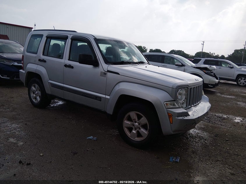 2012 Jeep Liberty (north america) VIN 1C4PJMAK7CW152572 IAAI salvage auction — HAIL, Salvage (Pennsylvania), sold $875 on 2026-07-25 (photo 1)
