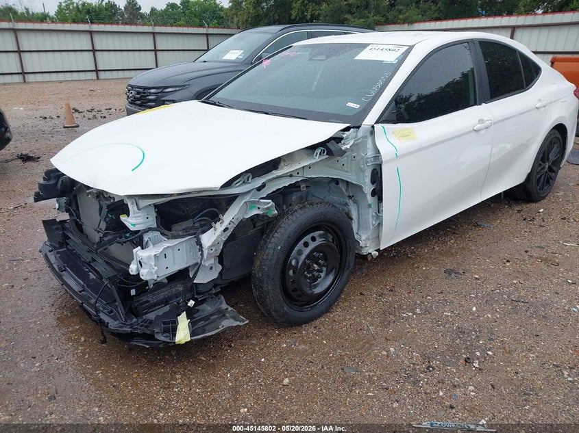 2025 Toyota Camry VIN 4T1DAACK6SU105196 IAAI salvage auction — FRONT END, Original (Texas), sold $14,800 on 2026-07-30 (photo 2)