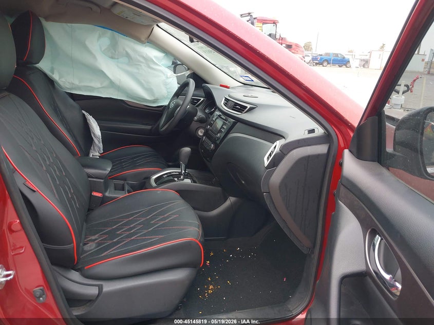 2016 Nissan Rogue VIN KNMAT2MT7GP614184 IAAI salvage auction — REAR END, Salvage (Texas), sold $1,775 on 2026-07-28 (photo 5)