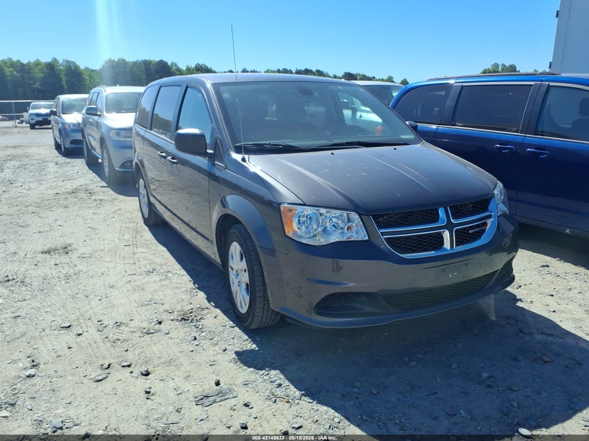 2020 Dodge Grand caravan VIN 2C4RDGBG8LR230751 IAAI salvage auction — NORMAL WEAR, Sf97 (North Carolina), sold $10,200 on 2026-07-16 (photo 1)