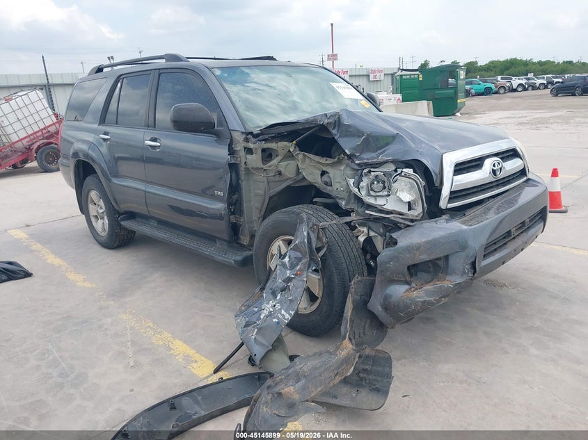 2008 Toyota 4runner VIN JTEZU14R880098535 IAAI salvage auction — RIGHT SIDE, Salvage (Texas), sold $2,600 on 2026-07-29 (photo 1)