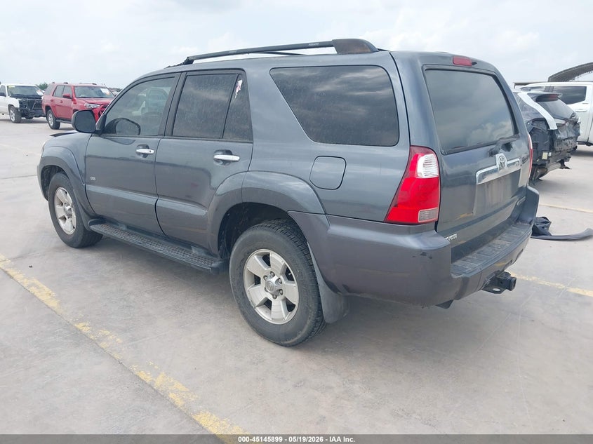 2008 Toyota 4runner VIN JTEZU14R880098535 IAAI salvage auction — RIGHT SIDE, Salvage (Texas), sold $2,600 on 2026-07-29 (photo 3)