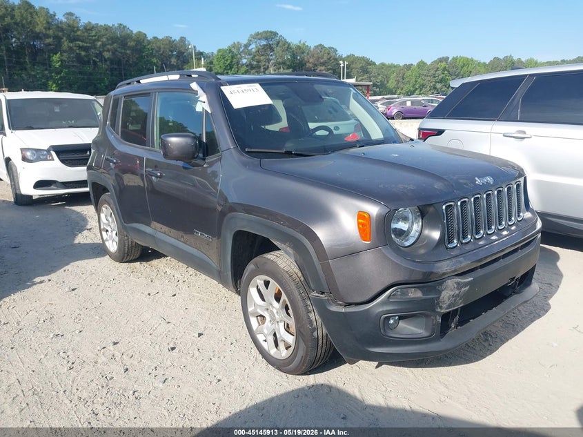 2018 Jeep Renegade VIN ZACCJBBB5JPJ38582 IAAI salvage auction — UNKNOWN, Salvage (Georgia), sold $2,700 on 2026-07-14 (photo 1)
