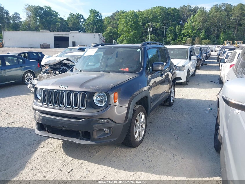 2018 Jeep Renegade VIN ZACCJBBB5JPJ38582 IAAI salvage auction — UNKNOWN, Salvage (Georgia), sold $2,700 on 2026-07-14 (photo 2)