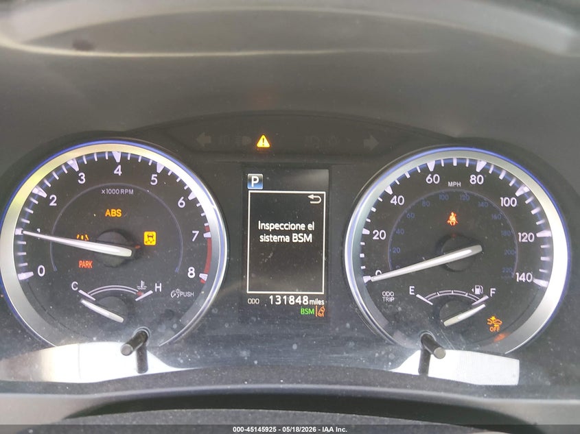 2019 Toyota Highlander VIN 5TDJZRFHXKS579607 IAAI salvage auction — FRONT END, Salvage Title, sold $7,000 on 2026-07-29 (photo 7)