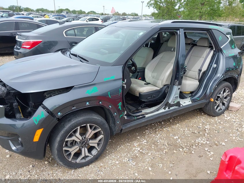 2022 Kia Seltos VIN KNDERCAA0N7295152 IAAI salvage auction — LEFT SIDE, Salvage (Illinois), sold $4,300 on 2026-07-28 (photo 6)