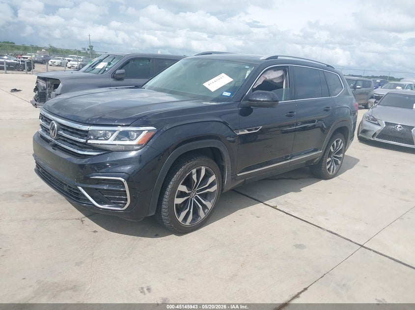 2022 Volkswagen Atlas VIN 1V2FR2CA8NC510729 IAAI salvage auction — SIDE, Salvage (Texas), sold $6,600 on 2026-07-11 (photo 2)