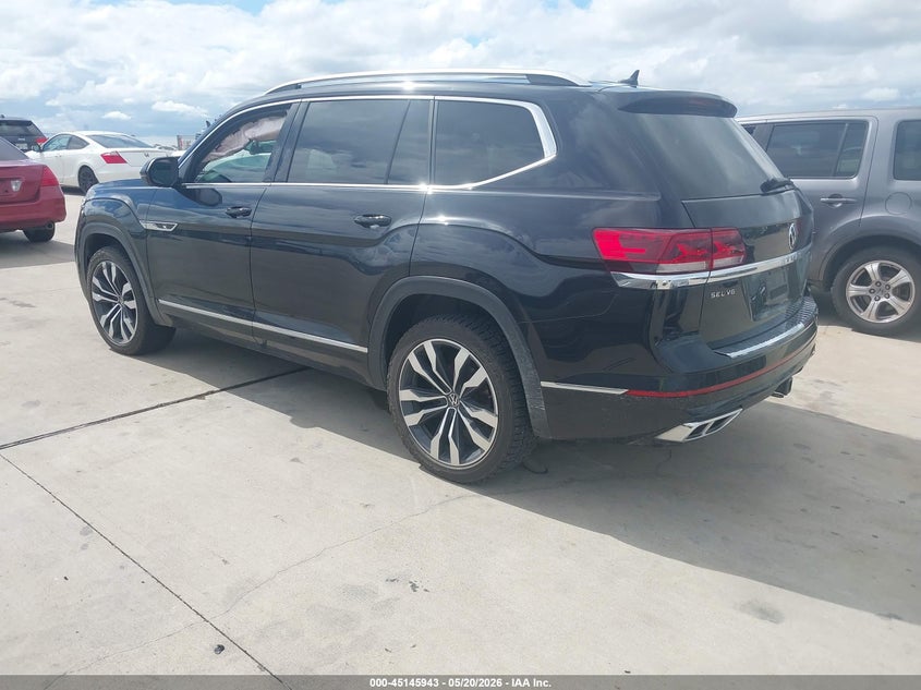 2022 Volkswagen Atlas VIN 1V2FR2CA8NC510729 IAAI salvage auction — SIDE, Salvage (Texas), sold $6,600 on 2026-07-11 (photo 3)