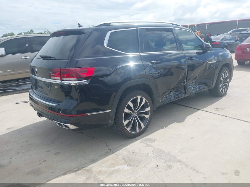 2022 Volkswagen Atlas VIN 1V2FR2CA8NC510729 IAAI salvage auction — SIDE, Salvage (Texas), sold $6,600 on 2026-07-11 (photo 4)