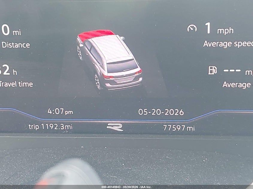 2022 Volkswagen Atlas VIN 1V2FR2CA8NC510729 IAAI salvage auction — SIDE, Salvage (Texas), sold $6,600 on 2026-07-11 (photo 7)