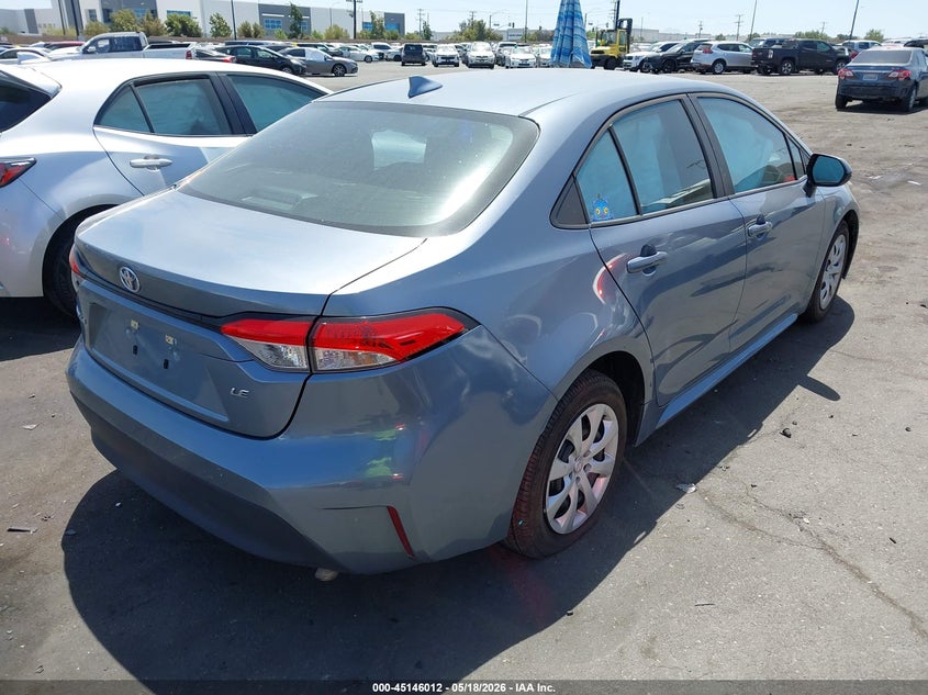 2024 Toyota Corolla VIN 5YFB4MDE7RP175553 IAAI salvage auction — LEFT FRONT, Salvage Certificate (California), sold $5,600 on 2026-07-24 (photo 4)