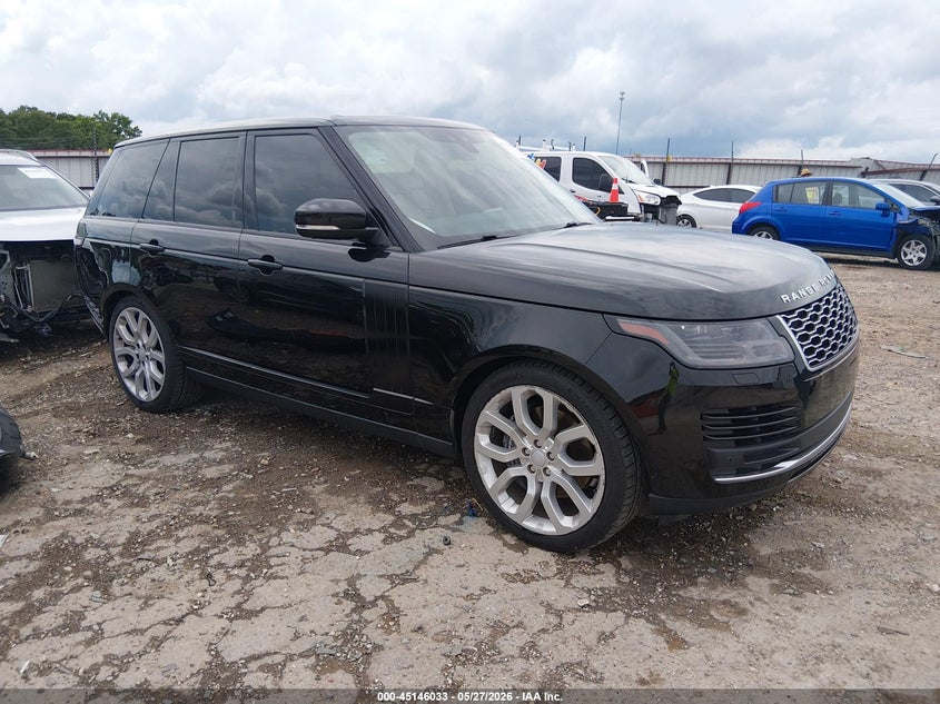 2018 Land rover RANGE ROVER VIN SALGS2SV7JA516101 IAAI salvage auction — REAR END, Salvage Title, sold $12,600 on 2026-07-16 (photo 1)