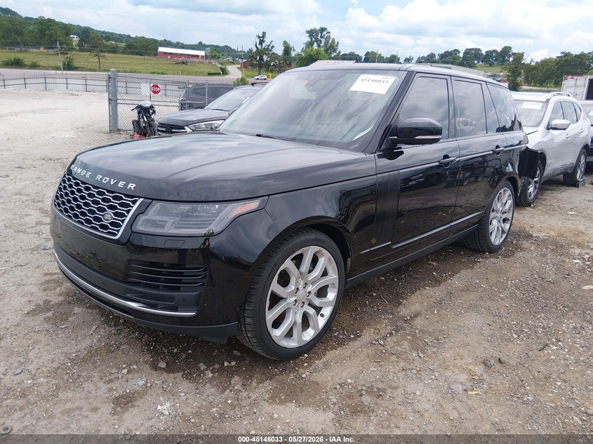 2018 Land rover RANGE ROVER VIN SALGS2SV7JA516101 IAAI salvage auction — REAR END, Salvage Title, sold $12,600 on 2026-07-16 (photo 2)