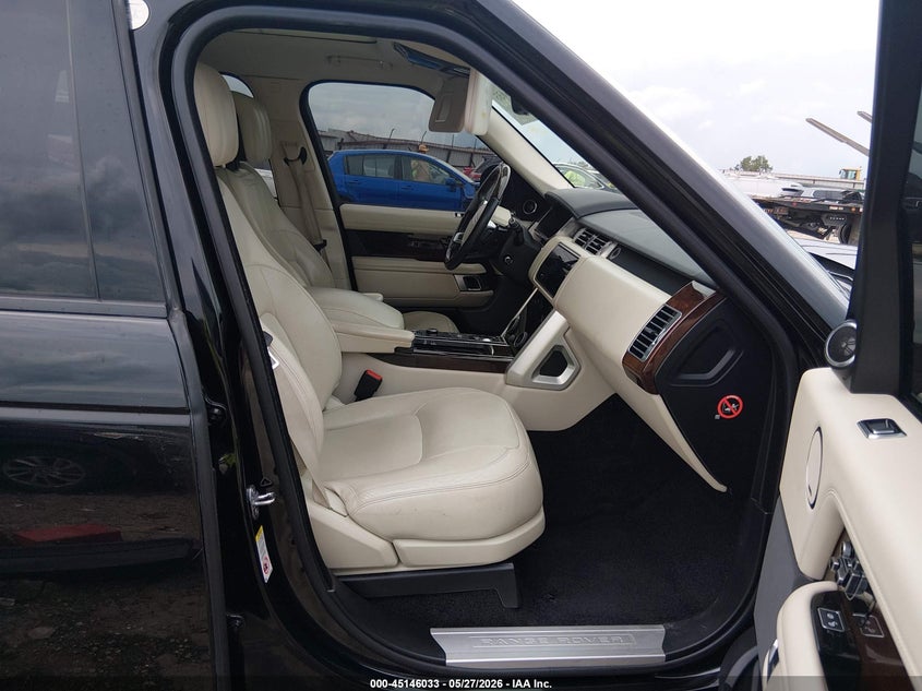 2018 Land rover RANGE ROVER VIN SALGS2SV7JA516101 IAAI salvage auction — REAR END, Salvage Title, sold $12,600 on 2026-07-16 (photo 5)