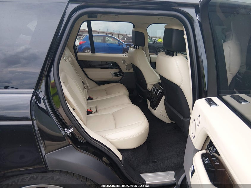 2018 Land rover RANGE ROVER VIN SALGS2SV7JA516101 IAAI salvage auction — REAR END, Salvage Title, sold $12,600 on 2026-07-16 (photo 8)