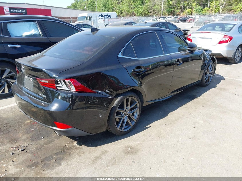 2014 Lexus Is VIN JTHBF1D21E5032425 IAAI salvage auction — RIGHT FRONT, Salvage (North Carolina), sold $2,500 on 2026-07-15 (photo 4)