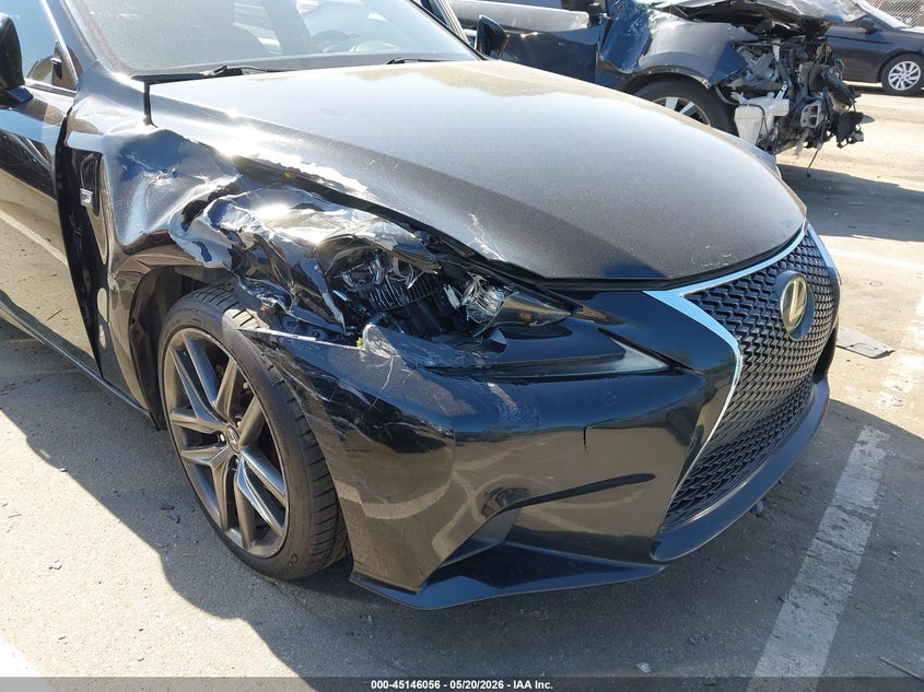 2014 Lexus Is VIN JTHBF1D21E5032425 IAAI salvage auction — RIGHT FRONT, Salvage (North Carolina), sold $2,500 on 2026-07-15 (photo 6)