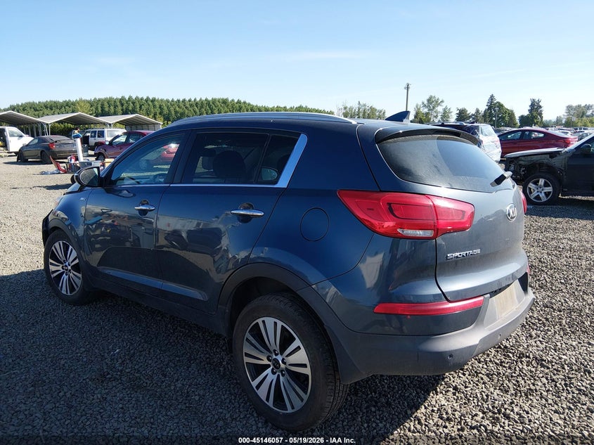 2014 Kia Sportage VIN KNDPCCAC5E7647847 IAAI salvage auction — FRONT END, Salvage (Oregon), sold $1,450 on 2026-07-29 (photo 3)