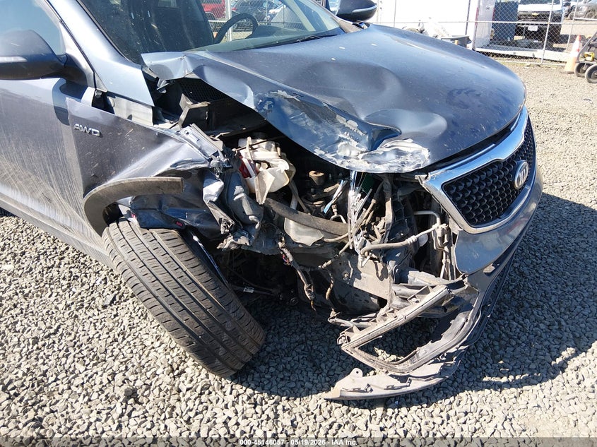 2014 Kia Sportage VIN KNDPCCAC5E7647847 IAAI salvage auction — FRONT END, Salvage (Oregon), sold $1,450 on 2026-07-29 (photo 6)