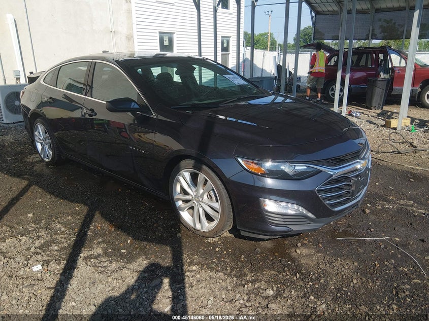 2022 Chevrolet Malibu VIN 1G1ZD5ST3NF157891 IAAI salvage auction — REAR END, Salvage (Delaware), sold $3,450 on 2026-07-27 (photo 1)