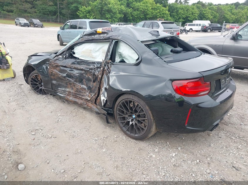 2020 BMW M2 VIN WBS2U7C04L7E75000 IAAI salvage auction — ALL OVER, Salvage (Georgia), sold $8,400 on 2026-07-31 (photo 3)