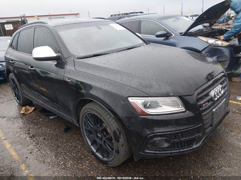 2015 Audi Sq5 VIN WA1CGAFP6FA047131 IAAI salvage auction — LEFT FRONT, Salvage (Colorado), sold $2,550 on 2026-07-30 (photo 1)