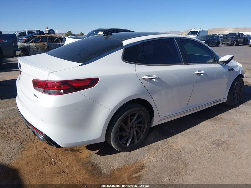 2016 Kia Optima VIN 5XXGV4L21GG052105 IAAI salvage auction — RIGHT FRONT, Original (Texas), sold $1,275 on 2026-07-22 (photo 4)