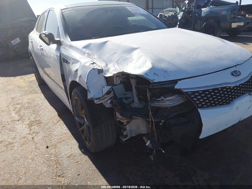 2016 Kia Optima VIN 5XXGV4L21GG052105 IAAI salvage auction — RIGHT FRONT, Original (Texas), sold $1,275 on 2026-07-22 (photo 6)