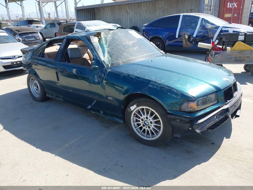 1994 BMW 3 series VIN WBACB4321RFL18034 IAAI salvage auction — ROLLOVER, Salvage (California), sold $325 on 2026-07-10 (photo 1)