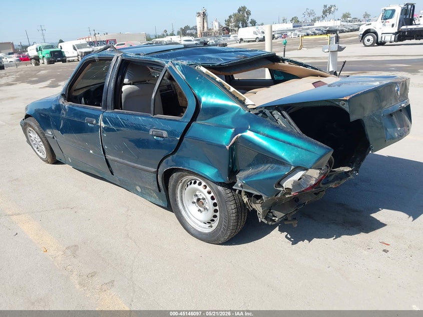 1994 BMW 3 series VIN WBACB4321RFL18034 IAAI salvage auction — ROLLOVER, Salvage (California), sold $325 on 2026-07-10 (photo 3)