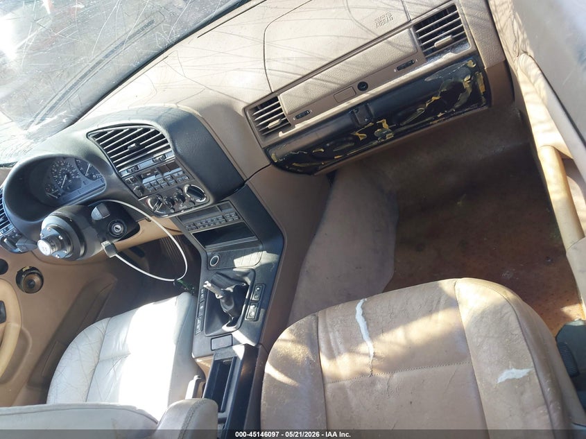 1994 BMW 3 series VIN WBACB4321RFL18034 IAAI salvage auction — ROLLOVER, Salvage (California), sold $325 on 2026-07-10 (photo 5)