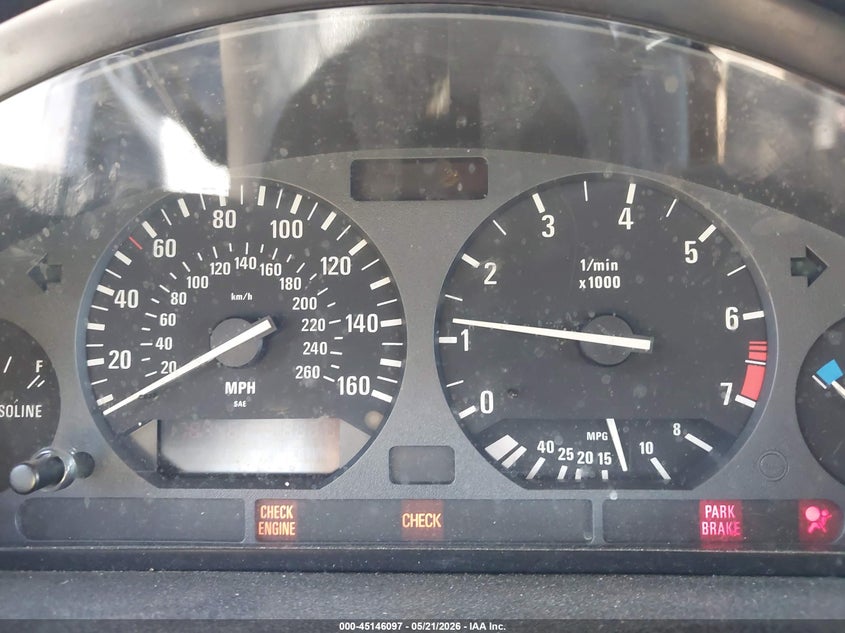 1994 BMW 3 series VIN WBACB4321RFL18034 IAAI salvage auction — ROLLOVER, Salvage (California), sold $325 on 2026-07-10 (photo 7)