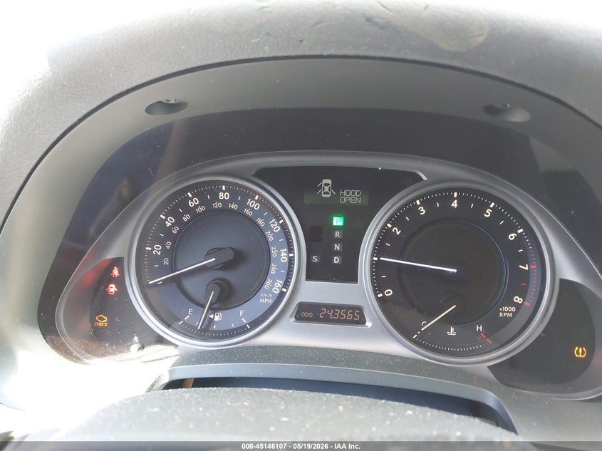 2006 Lexus Is VIN JTHCK262565004437 IAAI salvage auction — LEFT FRONT, Clear (Virginia), sold $325 on 2026-07-27 (photo 7)