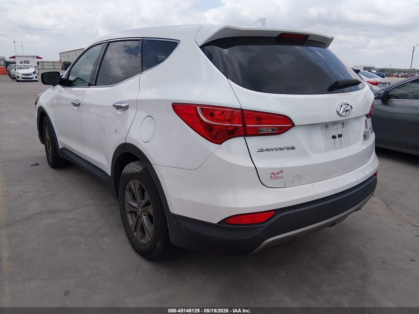 2014 Hyundai Santa fe VIN 5XYZTDLB1EG202446 IAAI salvage auction — FRONT END, Salvage (Texas), sold $525 on 2026-07-14 (photo 3)