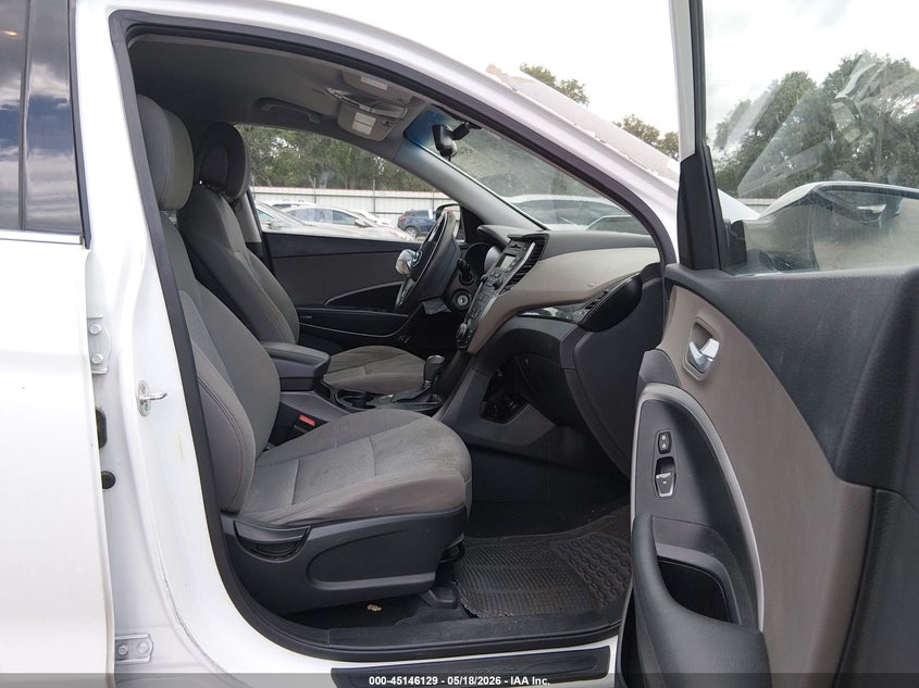 2014 Hyundai Santa fe VIN 5XYZTDLB1EG202446 IAAI salvage auction — FRONT END, Salvage (Texas), sold $525 on 2026-07-14 (photo 5)