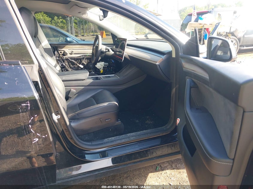 2022 Tesla Model y VIN 7SAYGDEF6NF536630 IAAI salvage auction — FRONT END, Salvage - 75% Or Less (Maryland), sold $7,700 on 2026-07-11 (photo 5)