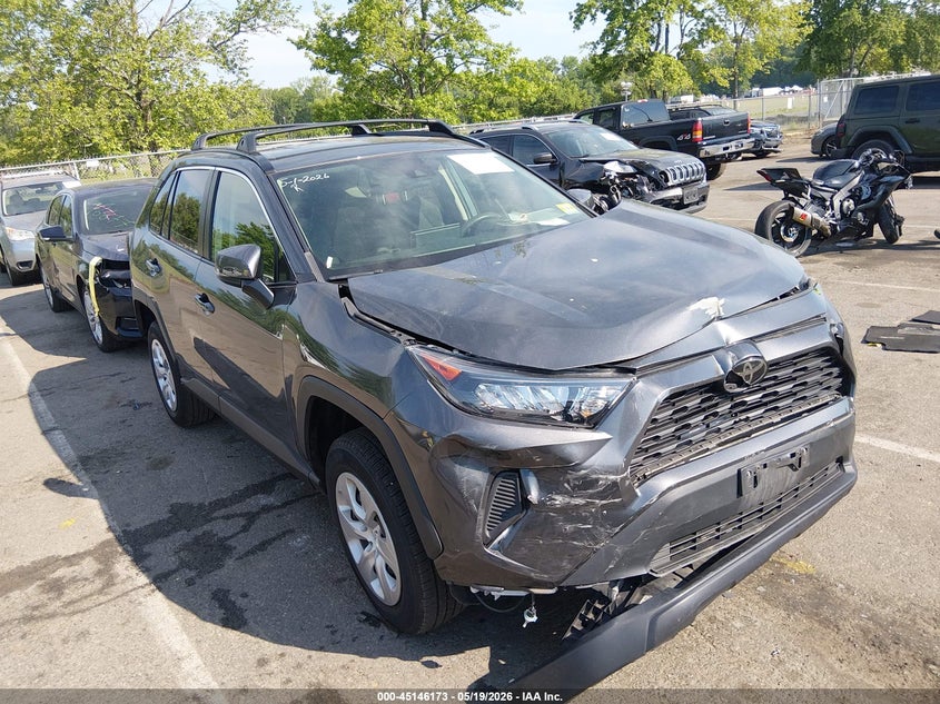 2019 Toyota Rav 4 VIN JTMG1RFV9KD017460 IAAI salvage auction — FRONT END, Salvage (New Jersey), sold $7,200 on 2026-07-27 (photo 1)