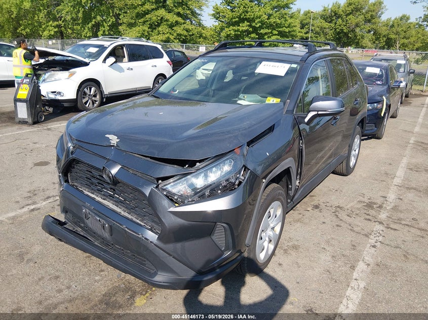 2019 Toyota Rav 4 VIN JTMG1RFV9KD017460 IAAI salvage auction — FRONT END, Salvage (New Jersey), sold $7,200 on 2026-07-27 (photo 2)