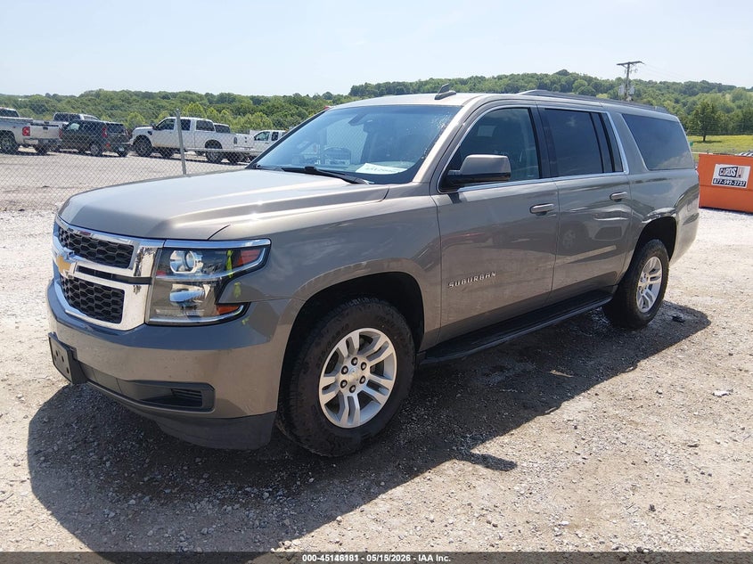 2018 Chevrolet Suburban VIN 1GNSKGKC9JR299995 IAAI salvage auction — HAIL, SF97 (Arkansas), sold $21,200 on 2026-07-09 (photo 2)