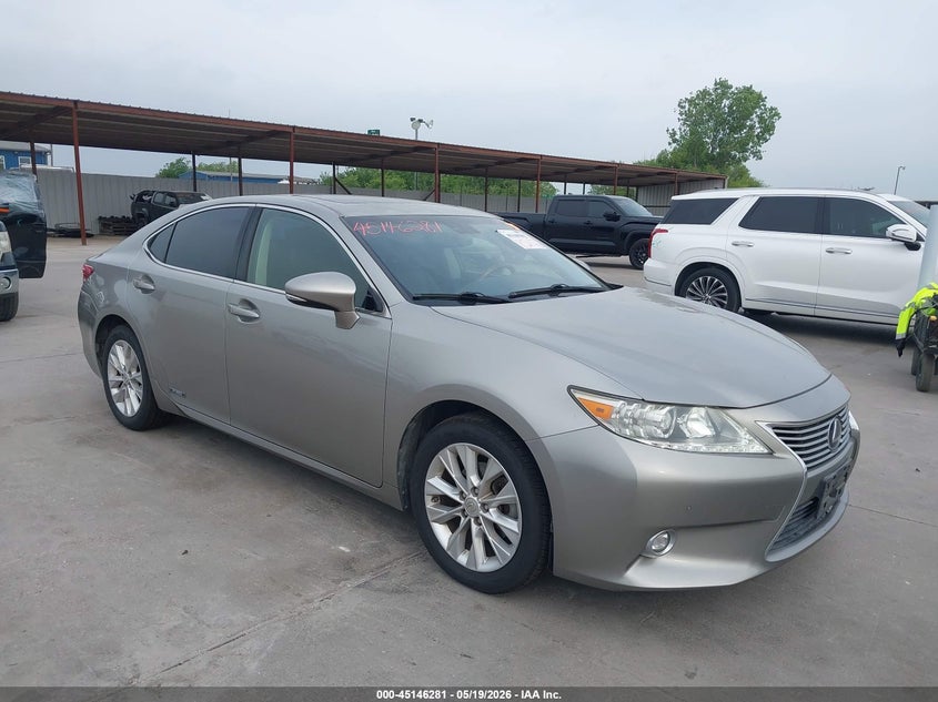 2015 Lexus ES VIN JTHBW1GG1F2087693 IAAI salvage auction — HAIL, Original (Texas), sold $7,450 on 2026-07-22 (photo 1)