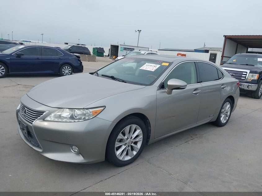 2015 Lexus ES VIN JTHBW1GG1F2087693 IAAI salvage auction — HAIL, Original (Texas), sold $7,450 on 2026-07-22 (photo 2)