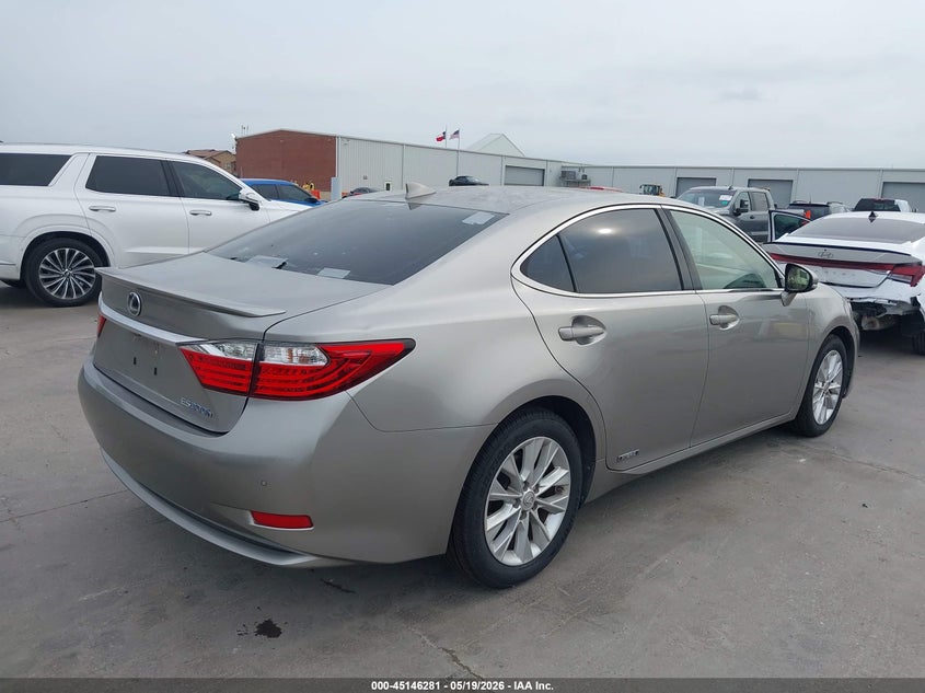 2015 Lexus ES VIN JTHBW1GG1F2087693 IAAI salvage auction — HAIL, Original (Texas), sold $7,450 on 2026-07-22 (photo 4)