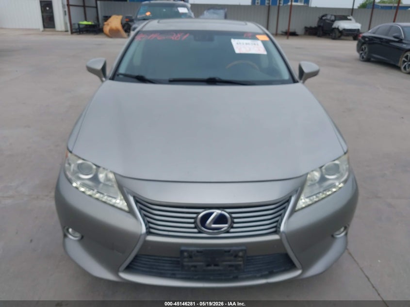 2015 Lexus ES VIN JTHBW1GG1F2087693 IAAI salvage auction — HAIL, Original (Texas), sold $7,450 on 2026-07-22 (photo 6)