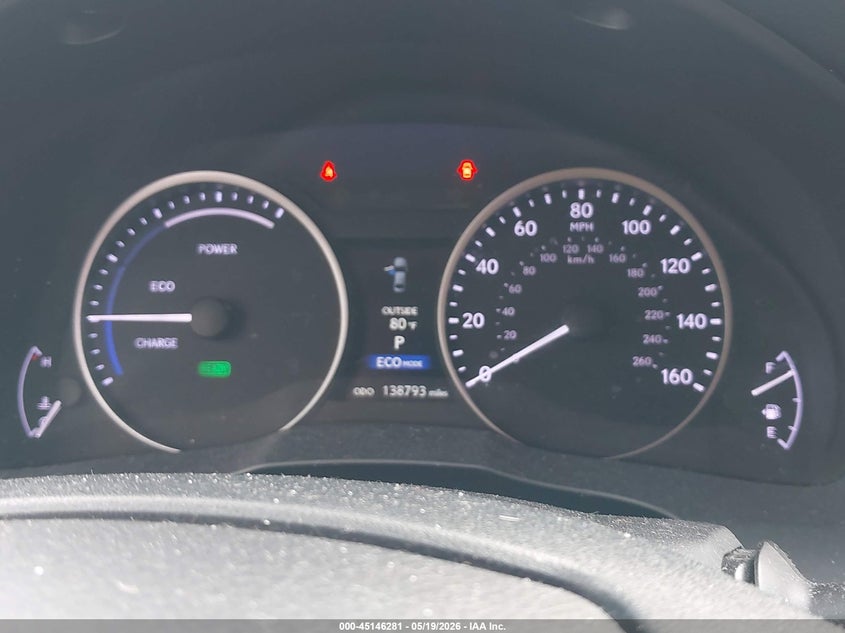 2015 Lexus ES VIN JTHBW1GG1F2087693 IAAI salvage auction — HAIL, Original (Texas), sold $7,450 on 2026-07-22 (photo 7)