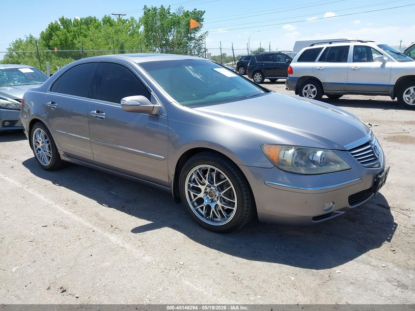 2005 Acura Rl VIN JH4KB16575C019709 IAAI salvage auction — FRONT END, Clear (New Mexico), sold $1,450 on 2026-07-20 (photo 1)