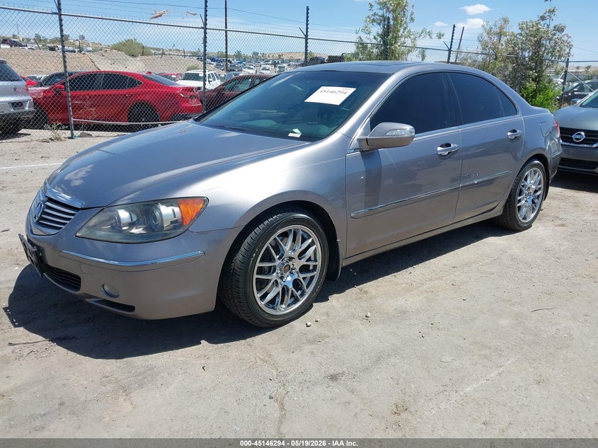 2005 Acura Rl VIN JH4KB16575C019709 IAAI salvage auction — FRONT END, Clear (New Mexico), sold $1,450 on 2026-07-20 (photo 2)